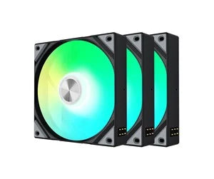 TRYX ROTA SL ARGB 120mm Lüfter-Dreierpack, Schwarz 