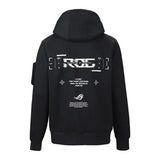 ASUS ROG Pixel Game ZIP HOODIE - Regular Fit - Sort