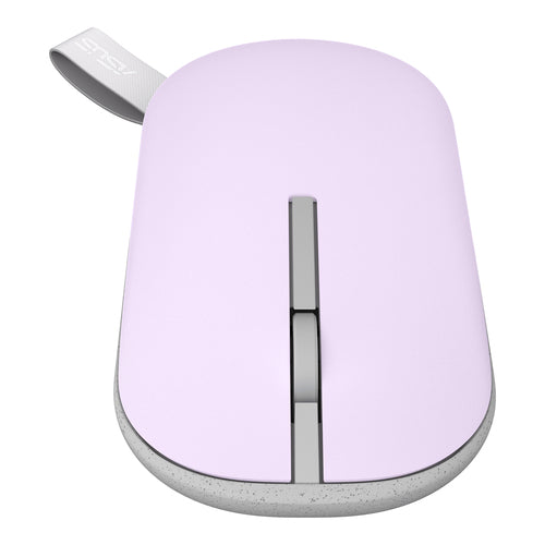 ASUS Marshmallow MD100 – musens knapper og rullehjul set forfra