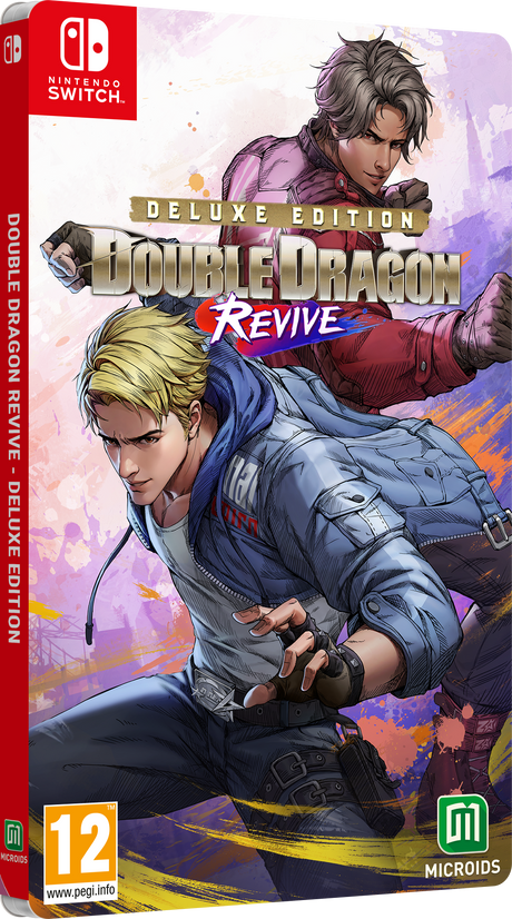Double Dragon Revive – Deluxe Edition – Nintendo Switch – spilomslag