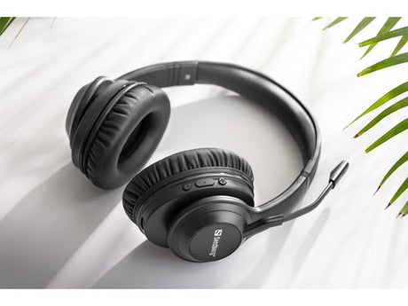 Sandberg Trådløst Headset ANC+ENC Pro - Sort Sandberg
