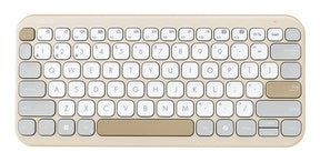ASUS Marshmallow KW100 beige/grå – set forfra