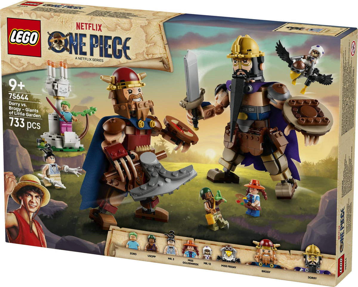LEGO - ONE PIECE - Dorry vs. Brogy – Giants of Little Garden (75644) LEGO