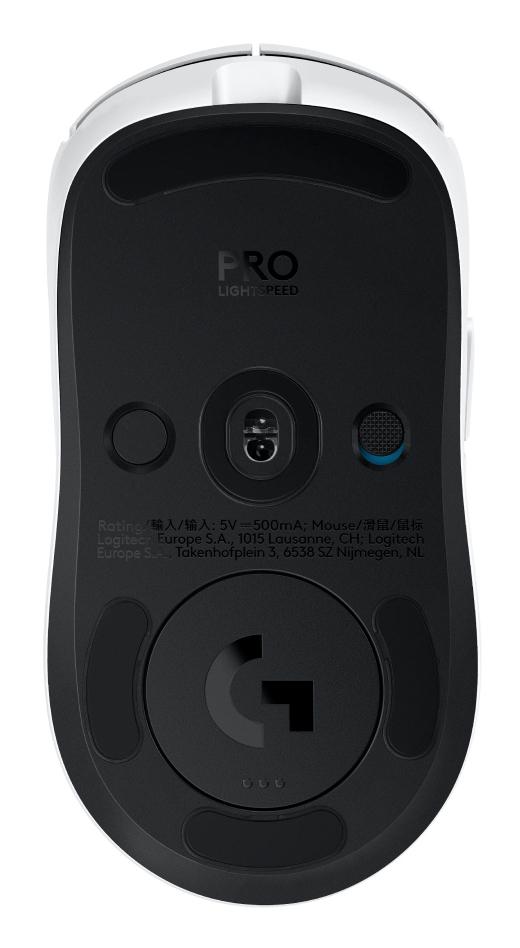 Logitech G PRO 2 LIGHTSPEED Optisk Trådløs Hvid Logitech