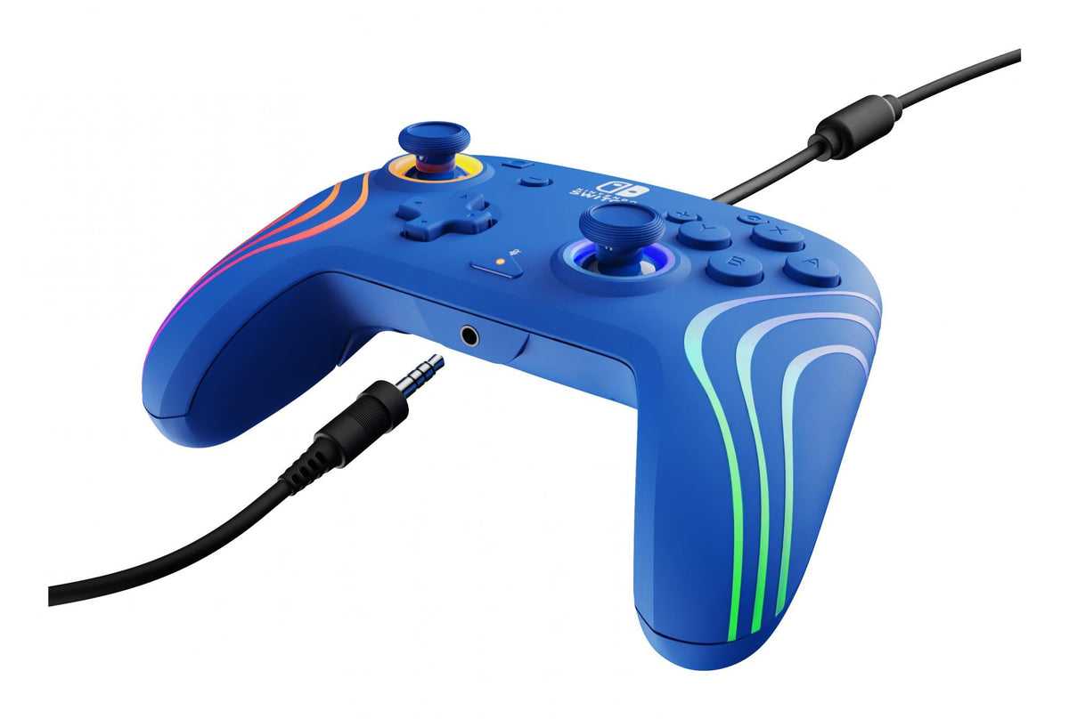 PDP Afterglow Wave Wired Controller Blue Switch PDP