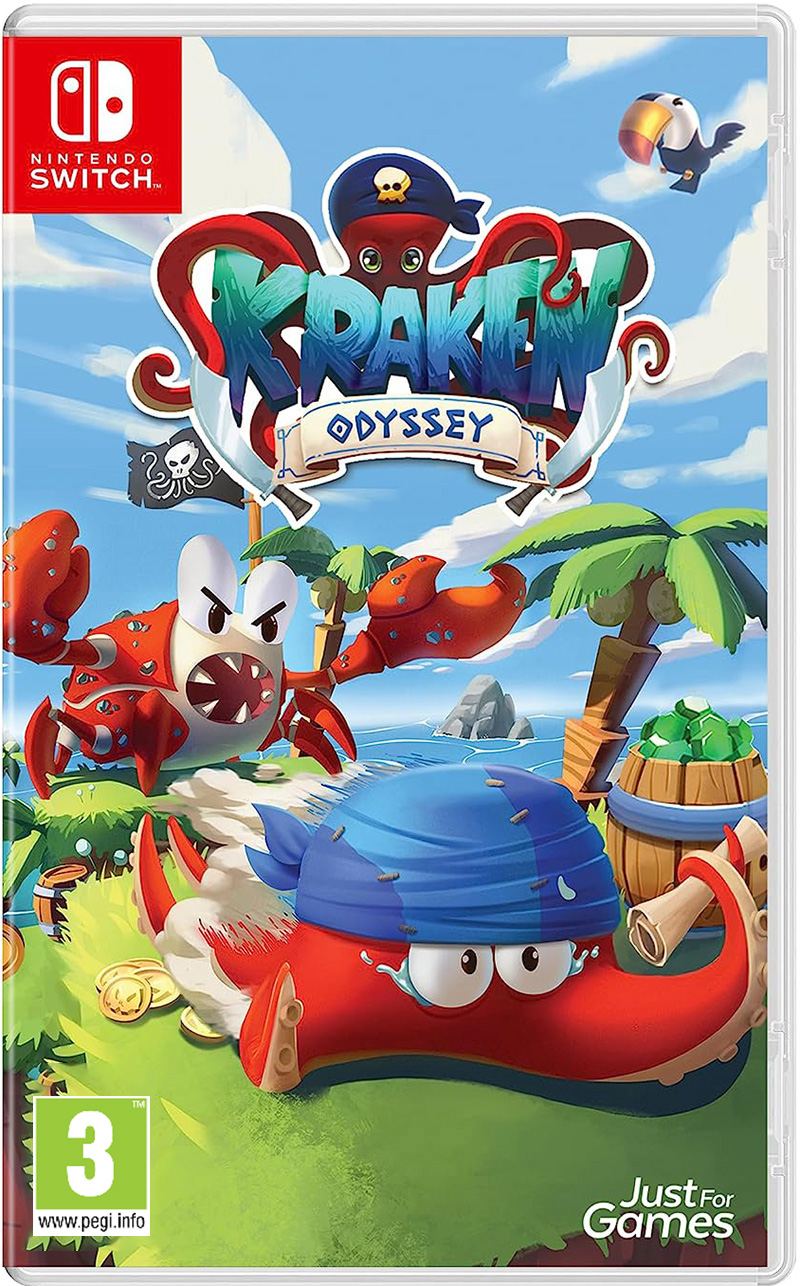 Kraken Odyssey – Nintendo Switch – spilomslag