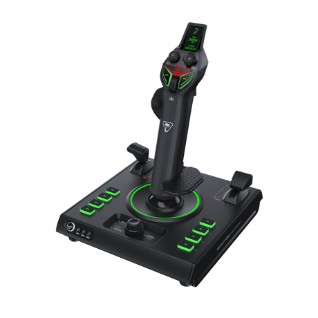 Turtle Beach VelocityOne Flightstick II – PC-joystick – Flightstick II på mørk baggrund