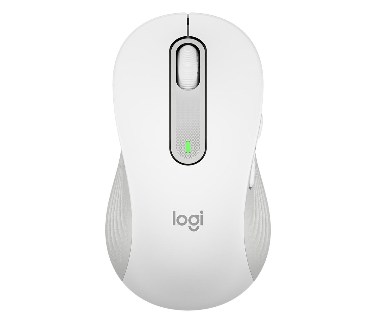 Logitech - M650 Signature - Large Wireless Mouse - White ( Left Handed ) Logitech