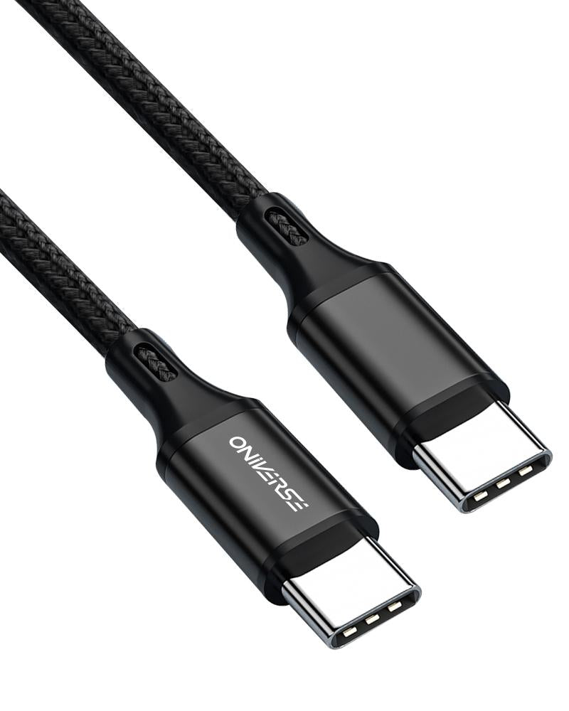 Oniverse Usb-C To Usb-C Charging Cable, 3 M - Black ONIVERSE