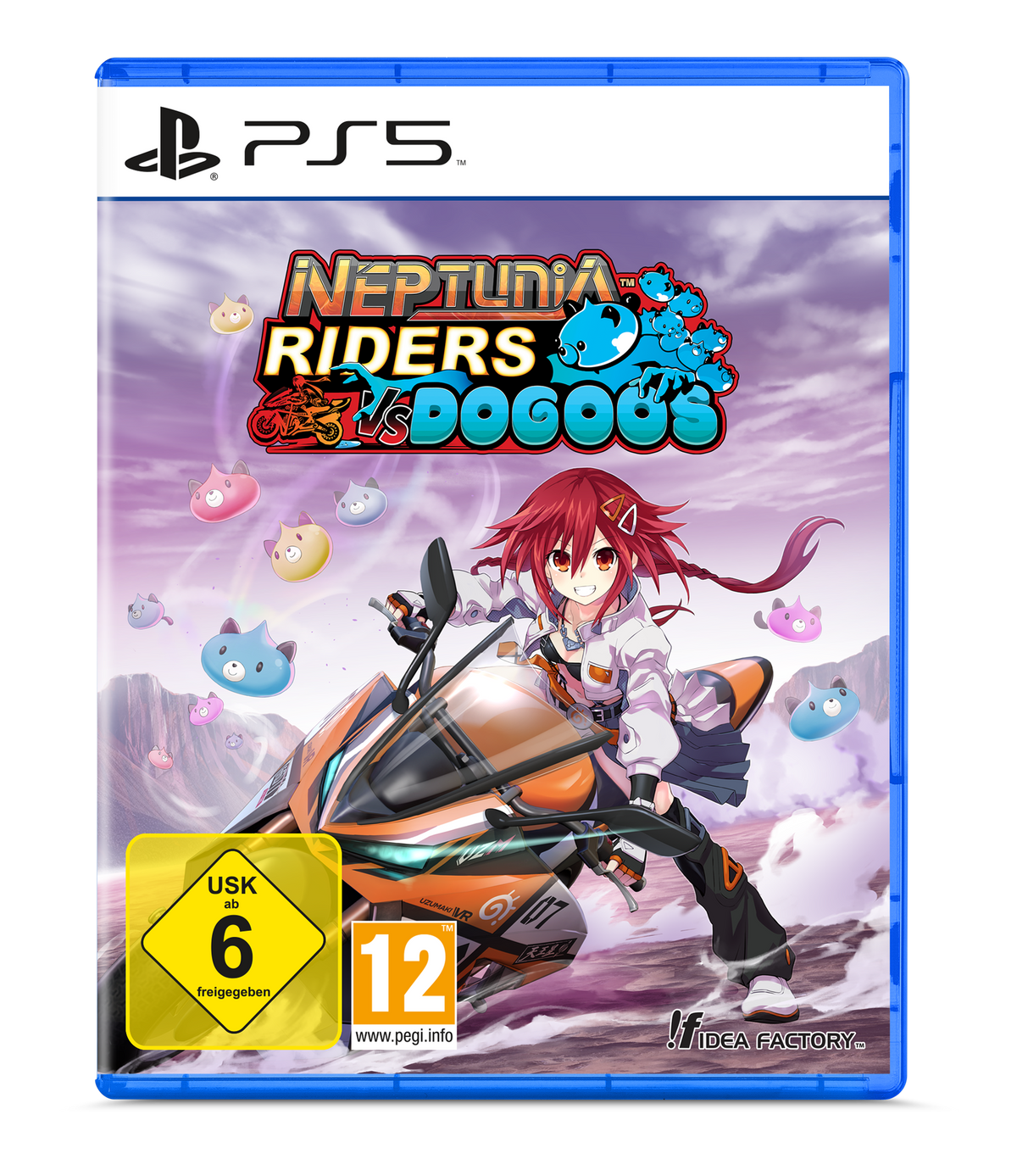 Neptunia Riders VS Dogoos – Day One Edition – PlayStation 5 – spilomslag