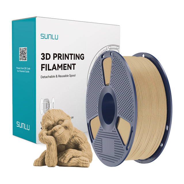 Sunlu Wood filament – ahorn, 1,75 mm, 1 kg