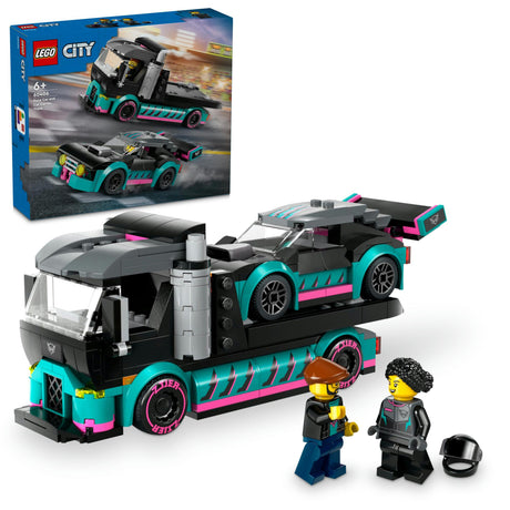 LEGO 60406 City Car Transporter with Racing Car, construction toy LEGO
