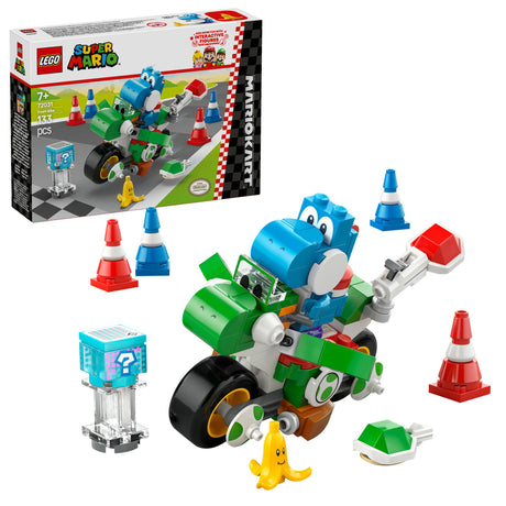 LEGO 72031 Super Mario - Mario Kart: Yoshi Bike, construction toy LEGO