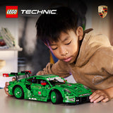 LEGO 42224 Technic Porsche 911 GT3 R REXY AO Racing Race Car, Construction Toy Lego