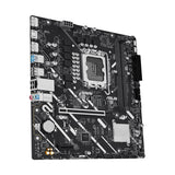 ASUS PRIME H810M-E-CSM med synlige RAM-pladser og CPU-sokkel