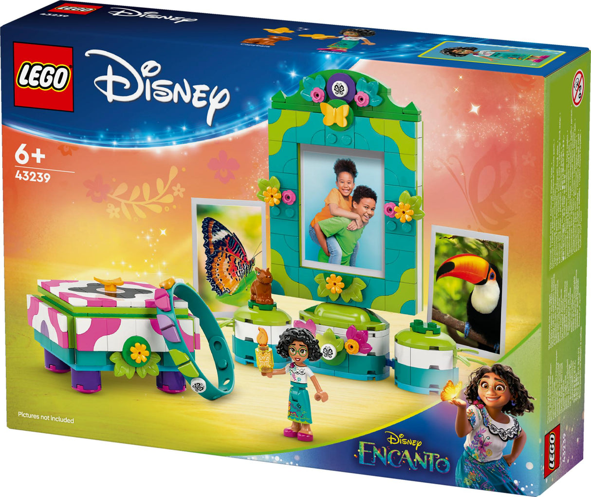 LEGO 43239 Disney Classic Mirabels photo frame and jewelry box LEGO