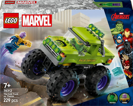 LEGO 76312 Marvel Super Heroes Marvel Hulk Truck vs. Thanos LEGO