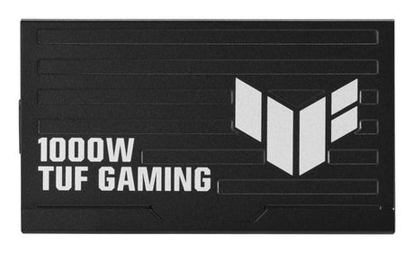 ASUS TUF Gaming 1000P – 1000 W Platinum strømforsyning – side med 1000 W-mærkning