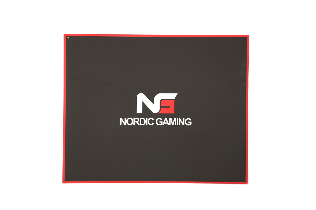 Nordic Gaming Guardian Stuhlmatte Schwarz/Rot 