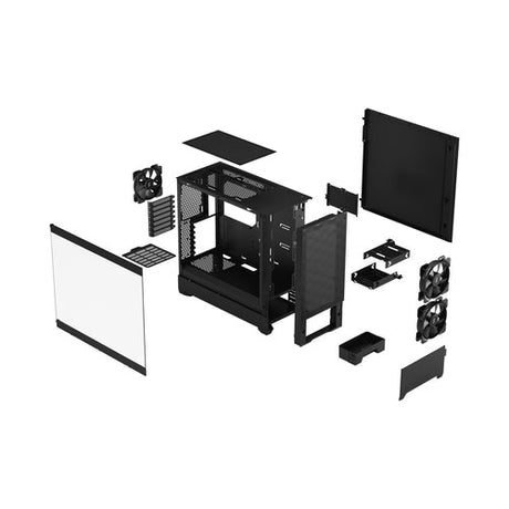 Midi Fractal Design Pop Air Black Window Fractal design