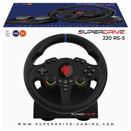 Subsonic - 220 RS-5 Steering Wheele (PC/ PS5) Subsonic