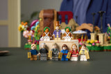 LEGO Ideas 21360 – Willy Wonka og chokoladefabrikken – sættets ni minifigurer