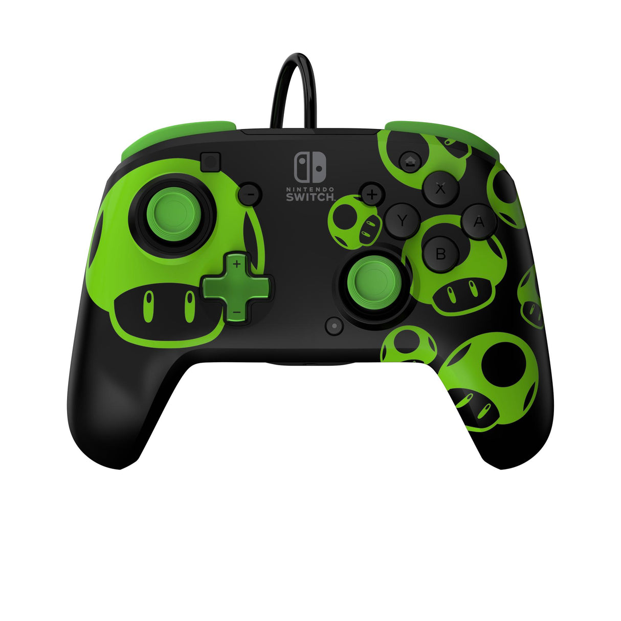 PDP Rematch Kablet Controller - 1Up Glow In The Dark PDP