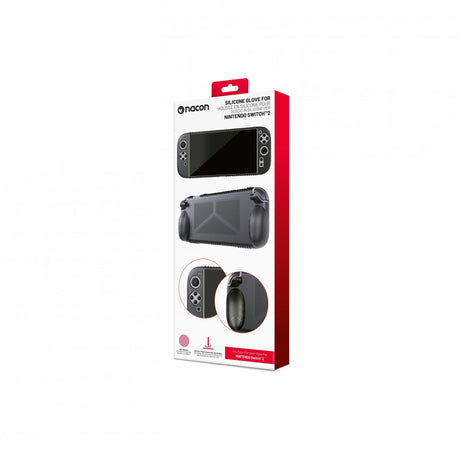 Nacon - Silicone Grip for Nintendo Switch II – Protective Sleeve in Black Nacon
