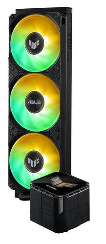ASUS TUF Gaming LC III 360 ARGB LCD – set forfra (vinkel 3)