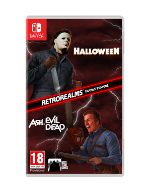 RetroRealms: Halloween & Ash vs Evil Dead – Double Feature – Nintendo Switch – spillets udgave