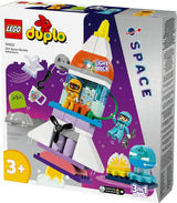 LEGO 10422 DUPLO 3-in-1 space shuttle for many adventures LEGO