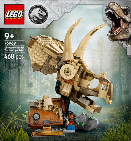 LEGO 76969 Jurassic World Dinosaur Fossils: Triceratops Skull LEGO