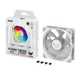 ASUS TUF GAMING TR120 ARGB – kabinetblæser – Hvid – Reverse