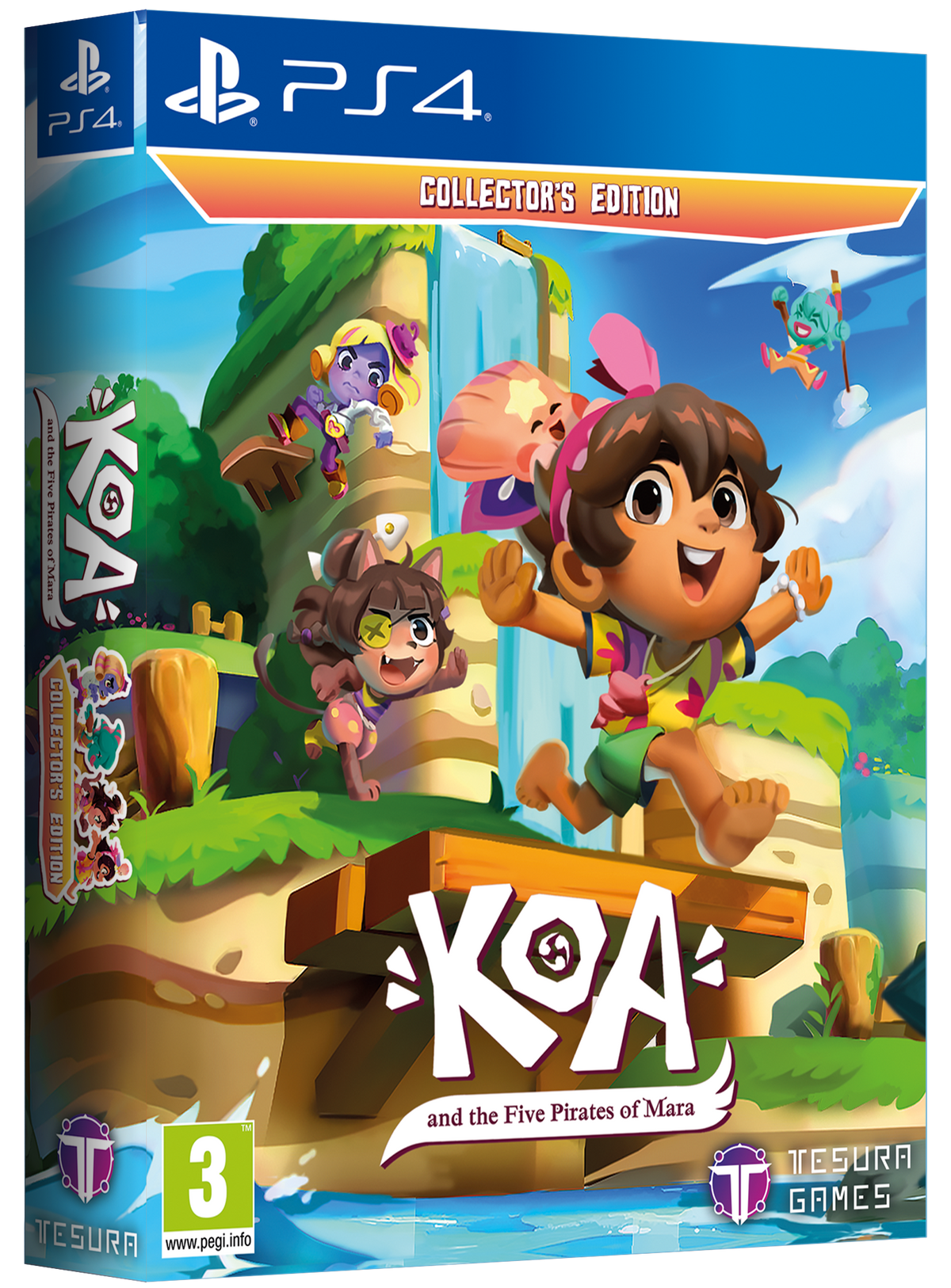 Koa And The Five Pirates of Mara (Collector's Edition) - PS4 - omslag