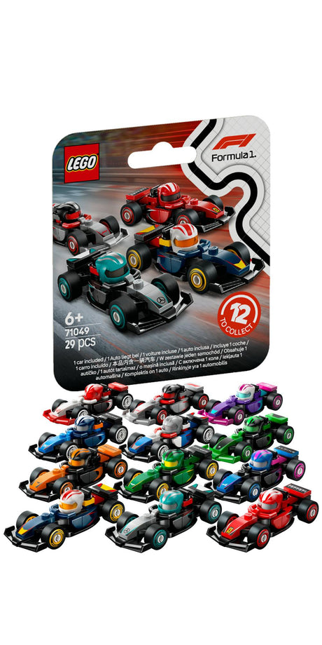 LEGO 71049 Minifigures F1 Racing Car Collectible (Assorteret) LEGO