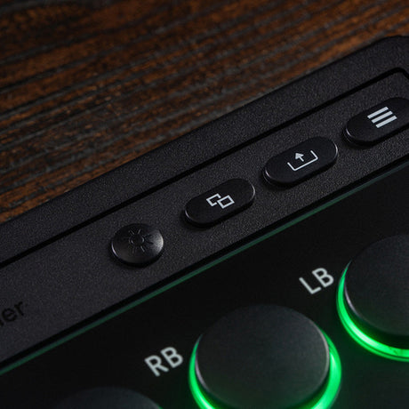 8BitDo Arcade Controller – leverless til Xbox/PC, sort – Skulderknapper LB og RB