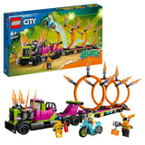 LEGO 60357 City Stunt Truck with Fire Tire Challenge LEGO
