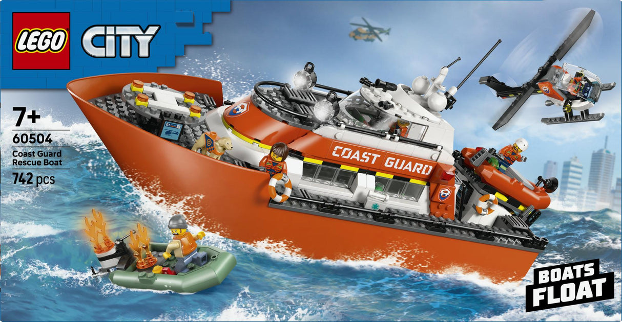 LEGO - LEGO City - Coast Guard Rescue Boat & Helicopter (60504) LEGO