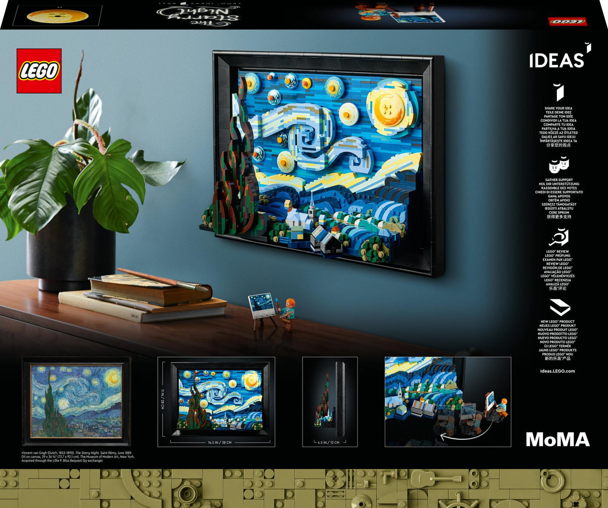 LEGO 21333 Ideas Vincent van Gogh - Starry Night LEGO