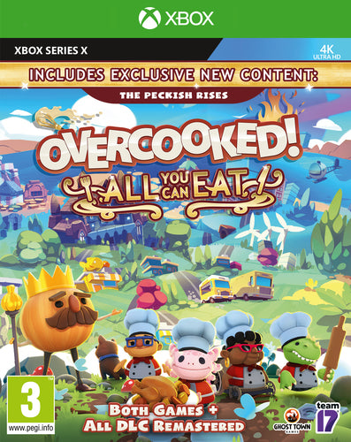 Overcooked! All You Can Eat – Xbox One / Xbox Series X – forside