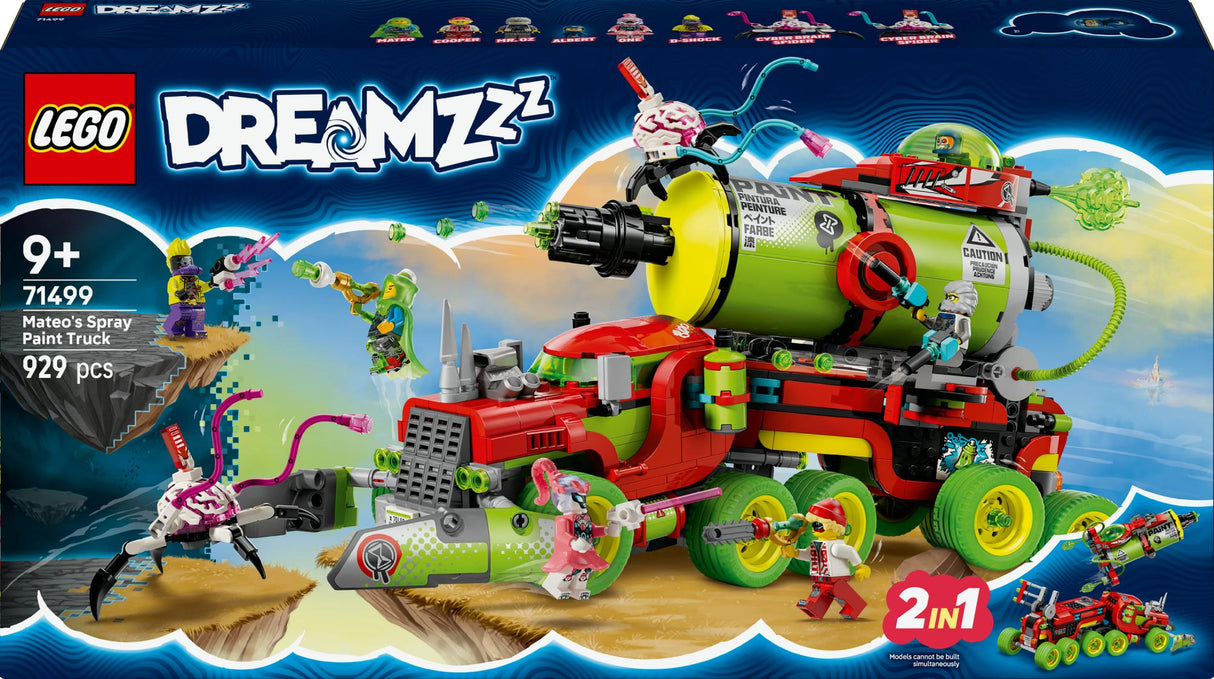 LEGO 71499 DREAMZz Mateo's Spray Can Truck LEGO