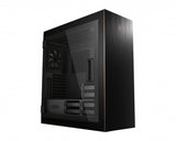 MSI MPG SEKIRA 500G – sort PC-kabinet – modsatte side og front
