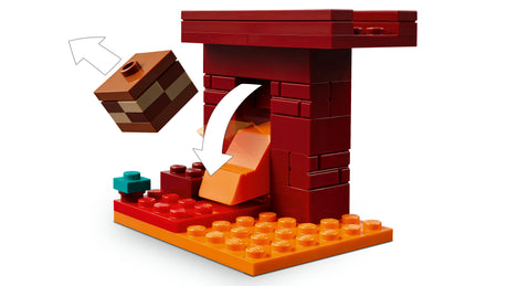 LEGO 21266 Minecraft The Lava Duel in the Nether LEGO