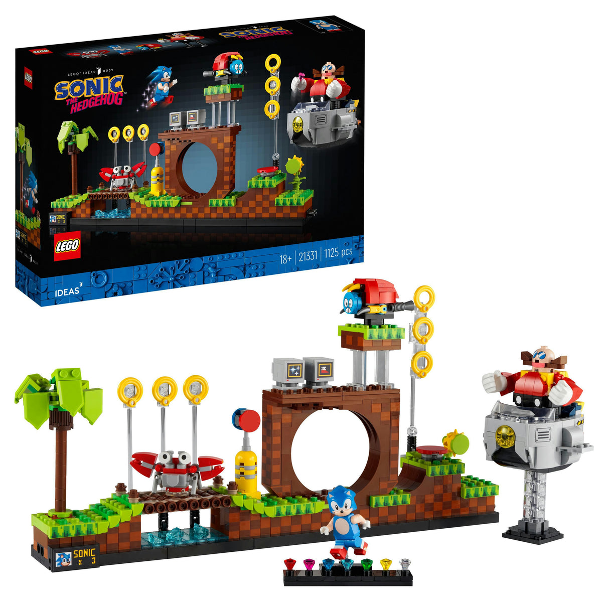 LEGO Ideas - Sonic - Green Hill Zone (21331) LEGO