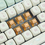 Ducky Switch Kit Kailh Box Autumn (110stk) - Clicky | 3.6mm Travel | 55g Actuation Ducky