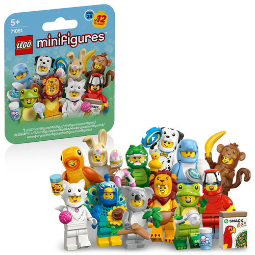 LEGO 71051 Minifigures Animals Series 28, construction toy assorted items, one figure