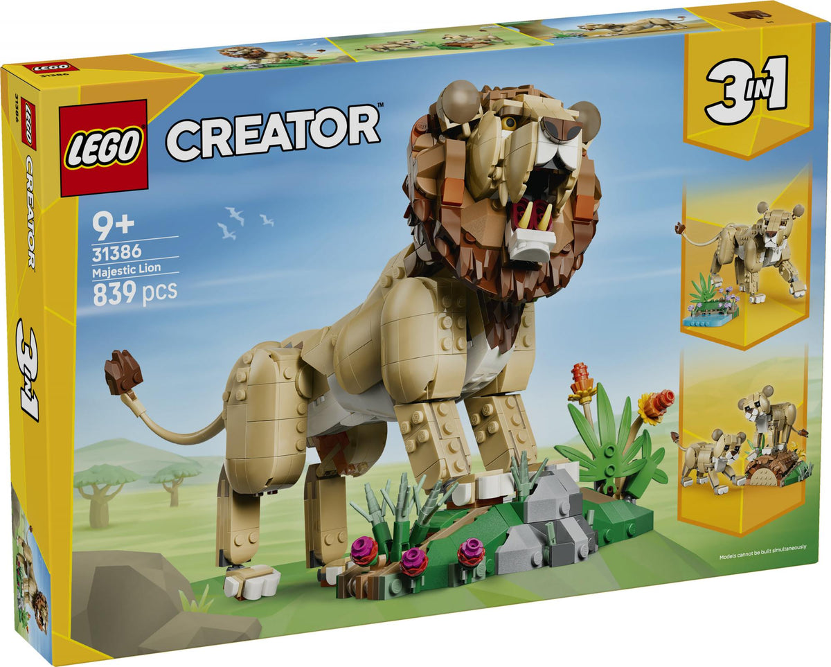 LEGO - LEGO Creator - Wild Animals: Majestic Lion (31386) LEGO