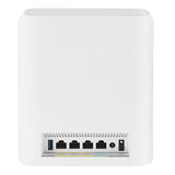 ASUS ZenWiFi BT8 – nærbillede af porte på bagsiden
