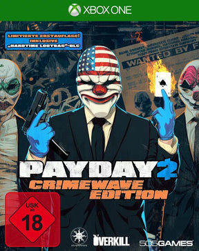 PayDay 2: Crimewave Edition (DE/Multi in Game) – Xbox One – spilomslag