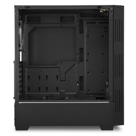 Sharkoon RGB LIT 100 tower case (black, front and side panel of tempered glass) Sharkoon